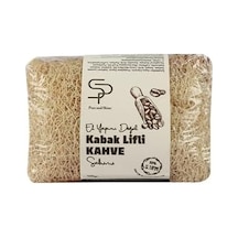 El Yapımı Doğal Kabak Lifli Kahve Sabunu