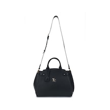 Tamer Tanca Kadın Hakiki Deri Siyah El Çantası 301 7778 Bn Canta Y24 Sıyah Fltr Siyah