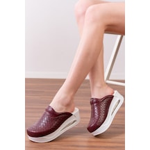 Blum Sabo Terlik Bordo Air Max Ortopedik Ve Anatomik Sabo Terlik Bordo