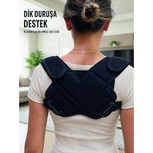 Köprücük Kemiği Destek Bandajı Klavikula Ve Omuz Destekli Dik Duruş Korsesi - Lisinya