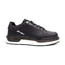 M P 251-2845 Fhlon Hafif Taban Bağcıklı Erkek Spor Ayakkabı Siyah Siyah