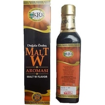 Malt Aroması 250 Ml Meşe Aroması Malt W Aroma Cam Şişe 250 Cc