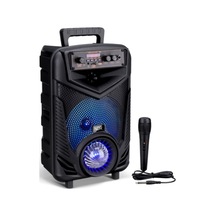 20w Bluetooth Hoparlör Kablolu Mikrofonlu Tws Özellikli Uzaktan Kumandalı Şarjlı Speaker