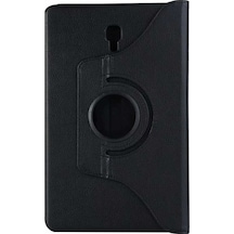 Samsung Uyumlu Galaxy Tab A T590 Zore Dönebilen Standlı Kılıf-Siyah