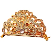 Suntek Peçete Tutucu Dağıtıcı Restoran Kağıt Rafı Altın Altın