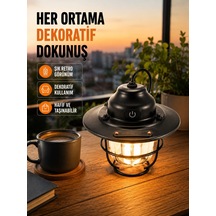 Hafif Ve Taşınabilir Retro Tasarım Kamp Lambası 69176651
