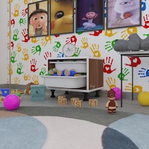 Kenzlife Sepetli Mutfak Dolabı Ruberu Cvz 038x45x30 Banyo Oyuncak Çamaşır Beyaz 2 Li Sepet