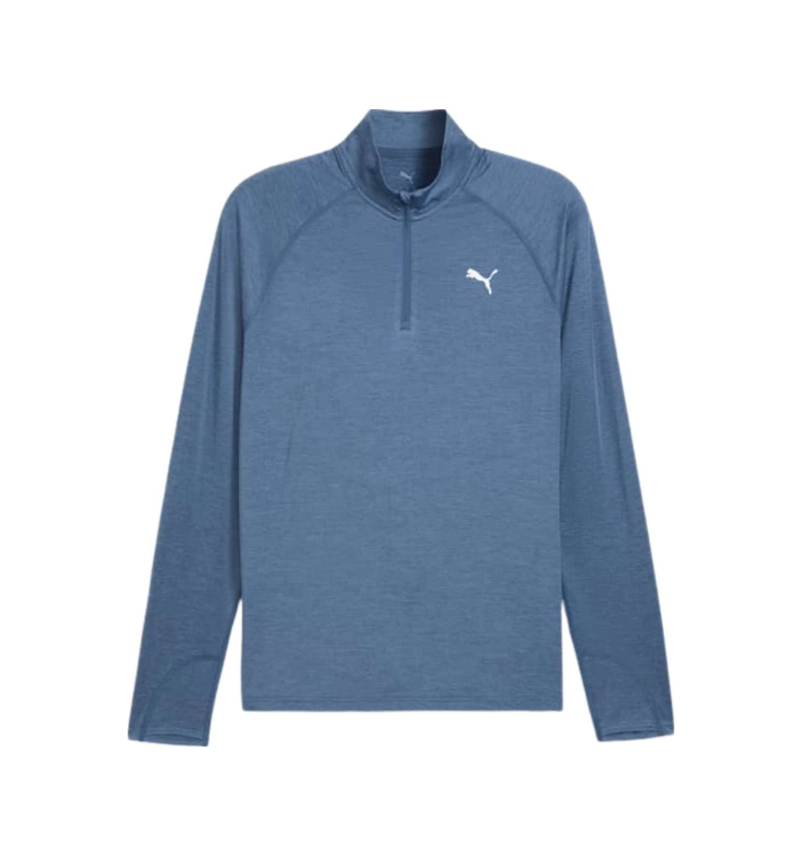 Puma Puma Run Veloty Cldspn 14 Zip Erkek Mavi Koşu Tişört 8514