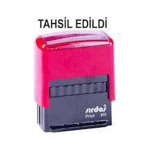 Sırdaş Otomatik Tahsil Edildi Yazılı Kaşe