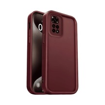 Xiaomi Redmi 10 2022 Kılıf Viera Silikon - Bordo -