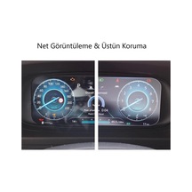 Hyundai I20 10.25 İnç İle Uyumlu Ekran Koruyucu Dijital Gösterge Nano Belirtilmemiş