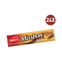 Kent Missbon Klasik Dolgulu ve Tereyağlı Bonbon Şeker 24 x 43 G