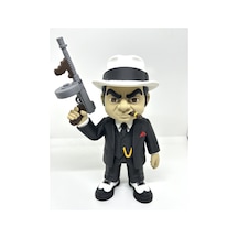 Al Capone Figür 20cm-3d Baskı-kolleksiyonluk Biblo