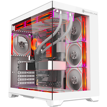 Grand Premium 7x Argb Fan Kumandalı Bilgisayar Kasası Beyaz Gamer