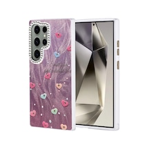 Samsung Galaxy Uyumlu S23 Ultra Kılıf Blade Aynalı Desenli Kapak - Desen 8 İtdark44347