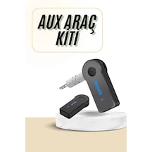 Bluetooth Araç Kiti Aux Çıkışlı Telefon Müzik Alıcı Tüm Cihazlara Uyumlu Tkdytgsagf4kwjqıxbz