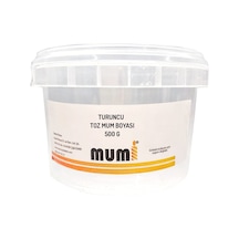 Toz Mum Boyası Turuncu 500 G