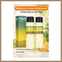 Bezos Boğaziçi Limon Kolonyası 200 Cc Pet Şişe 2 Adet 80 Ferahlatıcı Limon Kokulu Kolonya 22