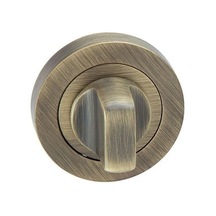 Hafele Yuvarlak Wc Kapı Kolu Rozeti 52mm, Antik Bronz Renk