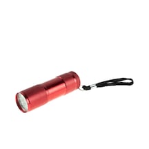 Erzi El Feneri Mini El Feneri Metal Kırmızı