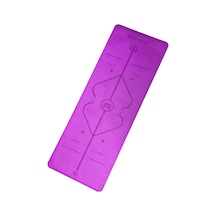 Avessa Rym-purple Kauçuk Yoga Mat Mor