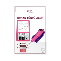 Protez Tırnak Freze Makinesi Manikür Pedikür Tırnak Törpü Cihazı Elektrikli 6 Başlık