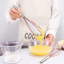 Yenigeldi 1 Adet Renkli Silikon Yapışmaz Çırpıcı Pratik Yumurta Çırpıcı Yemek Pişirmek Için 29 Cm Diğer