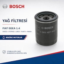 Bosch Yağ Filtresi Fiat Egea Doblo Fiorino Linea Punto Panda 1.2 1.4