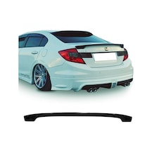 Honda Civic Fb7 Amerikan Bagaj Üstü Spoiler Parlak Siyah Spoyler Plastik İthal
