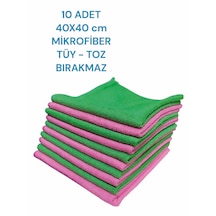 Mikrofiber Temizlik Bezi Çok Amaçlı Sık Dokumalı 10 Adet