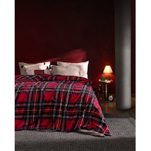 Clorel Çift Kişilik Welsoft Baskılı Battaniye - Kırmızı 8684427292181 Çok Renkli