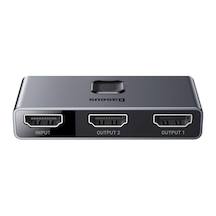 Matrix 2 İn 1 Çok Fonksiyonlu Bilgisayar/telefon Hdmı Hub Adaptörü, Koyu Gri, Hdmı Giriş Çıkış Standart