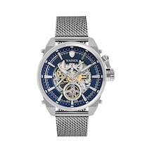 Wainer Wa.25988-g Otomatik Hasır Gri 46 Mm Erkek Kol Saati