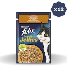 Felix Kedi Yaş Mama Tavuklu Ve Havuçlu 85 Gr - 12 Adet
