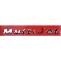 Fiat Multijet Yazi Kirmizi Parçali Krom 504598194