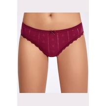 İlke 273 Kadın Jakar Dantelli Bikini Külot
