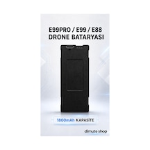E99pro E99 E88 Drone Bataryası 1800mah - 906411294