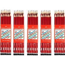 Faber-castell Kurşun Kalem Köşeli Mercanlı - 60 Adet