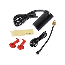 Pazly Motosiklet Dijital Termometre Ve Higrometre - 12v Uyumlu, Mavi Led Ekran, Su Sıcaklık Ölçer