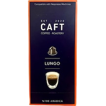 Caft Coffee Lungo Alüminyum Kapsül Kahve Nespresso Uyumlu 10'lu