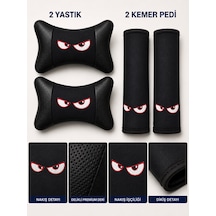 Agresif Göz Yastık Ve Kemer Seti
