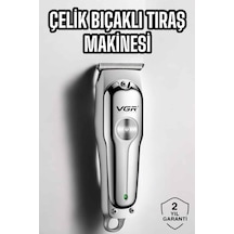 Tıraş Makinesi Profesyonel Tasarım Paslanmaz Çelik Bıçaklı