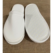 Çift Kat Polyester Havlu Süslenebilir Lohusa Terliği 5 Çift