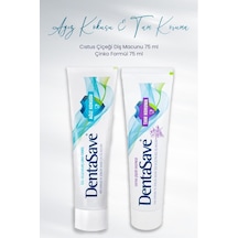 DentaSave Ağız Kokusu Çinko+ Tam Koruma Cistus Çiçeği Diş Macunu 2 x 75 ML