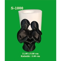 Sevgili No:2 Mum Silikon Kalıp S1000