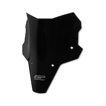 GP Kompozit Honda CB750 Hornet 2025 Uyumlu Kısa Ön Cam Siyah 35 cm