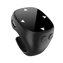 Jx-13 Dokunmatik Yüzüklü Bluetooth 5.3 Kablosuz Kumanda Tiktok Video Kaydırma, E-kitap Sayfa Çevirici Ve Selfie Deklanşörü