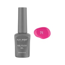 Neon Koyu Pembe Kalıcı Oje 71-yoğun Renk Veren Jel Oje 12 Ml-nail Uv Gel Polish 71 Diğer