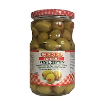 Cebel Biberli Yeşil Zeytin Cam 400 G