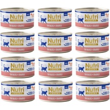 Nutri Feline Ton Balıklı Ve Somonlu Pate Tahılsız Yetişkin Kedi Konservesi 70 G X 12 Adet